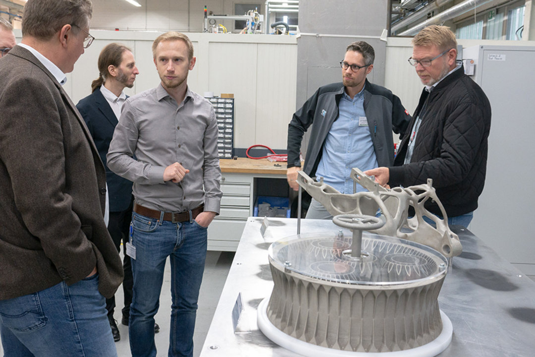 There was also great interest in the exhibits from the 3D metal printers from Kurtz Ersa Additive Manufacturing
