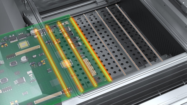 Significant energy savings – both Ersa FIVE models are equipped with new matrix heaters, which activate only the heating zones that are actually needed Significant energy savings – both Ersa FIVE models are equipped with new matrix heaters, which activate only the heating zones that are actually needed