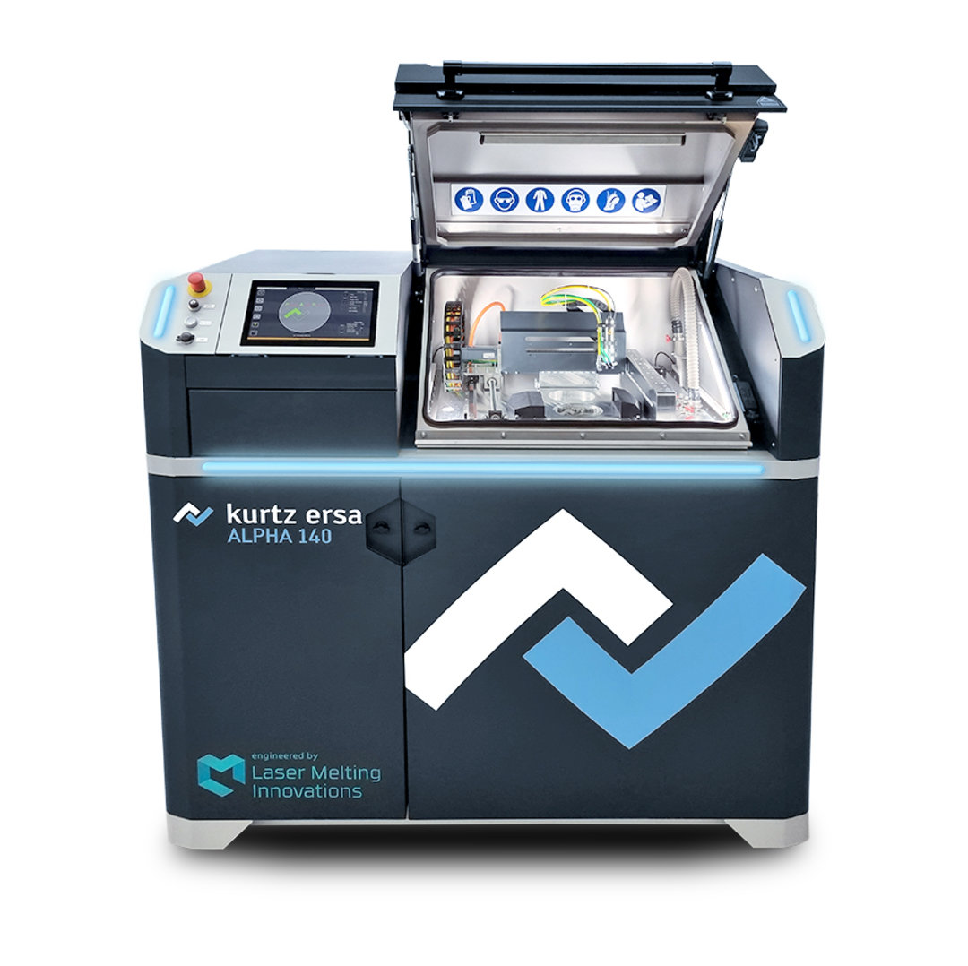 Alpha 140: integrated nitrogen generator and powder extraction options