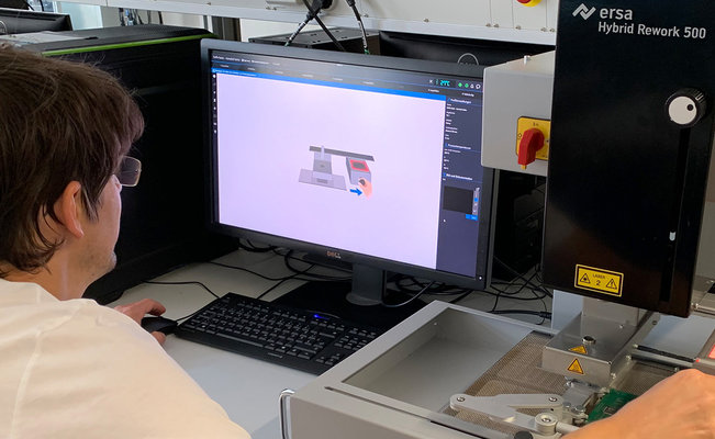 Ersa HR 500: Professional prototyping at the TH Aschaffenburg