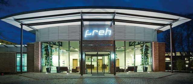 The headquarters of Preh GmbH in Bad Neustadt an der Saale