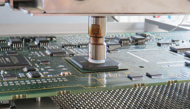Desolder BGA from controller board