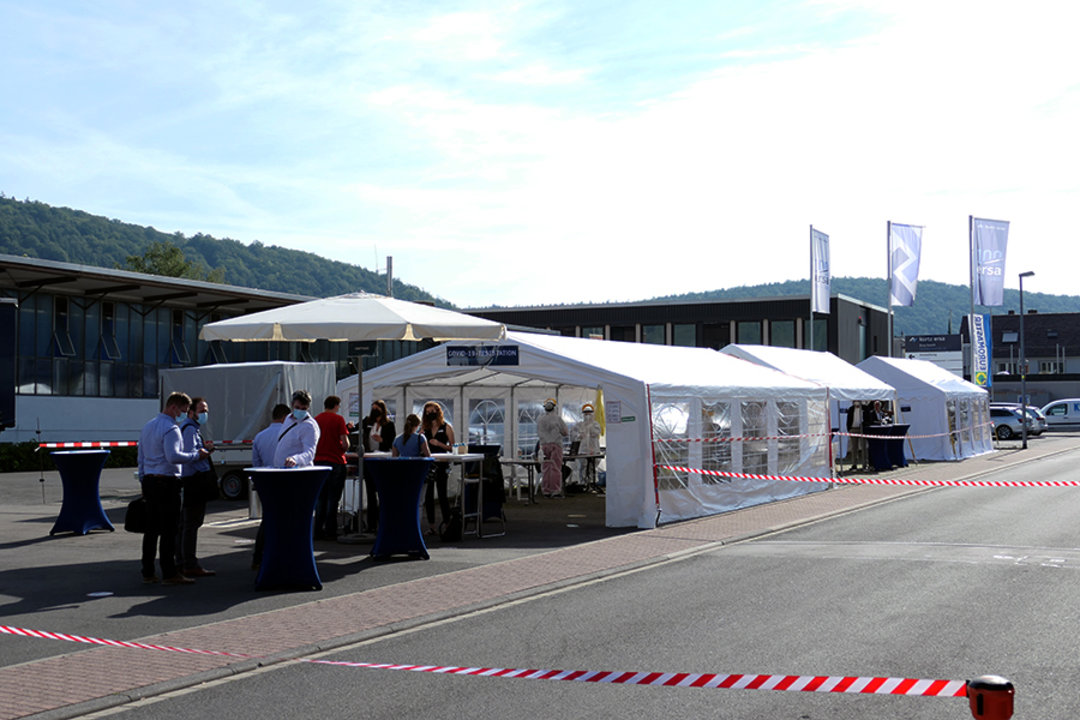 Perfectly prepared for the technology forum with comprehensive hygiene concept 
