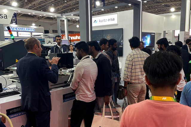 Productronica 2025 at the Bangalore International Exhibition Center (BIEC)