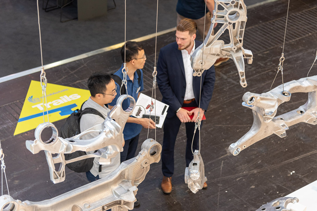 Kurtz Ersa exhibited numerous cast and 3D-printed parts, which once again worked excellently as "ice-breakers" for many conversations Kurtz Ersa exhibited numerous cast and 3D-printed parts, which once again worked excellently as "ice-breakers" for many conversations