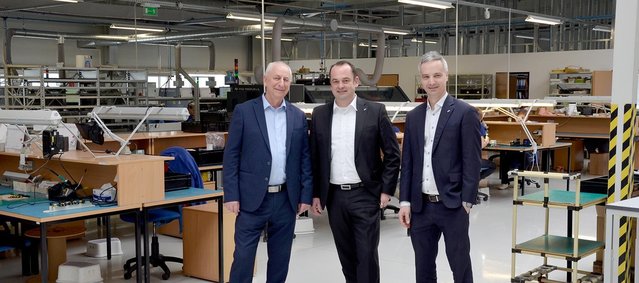 Strong trio (from left to right): Telux boss Jozef Sadlek, Radek Lauer (Ersa Sales) and Michael Duda (PBT Sales)