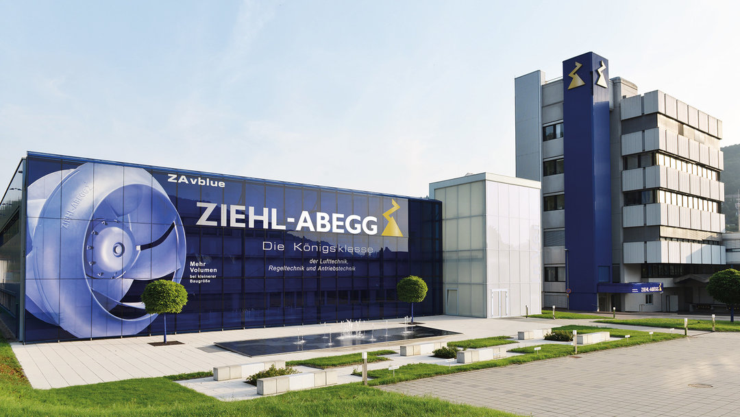 Ziehl-Abegg headquarters in Künzelsau