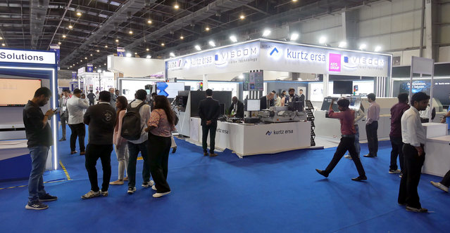 Always bustling with visitors - the Kurtz Ersa India booth