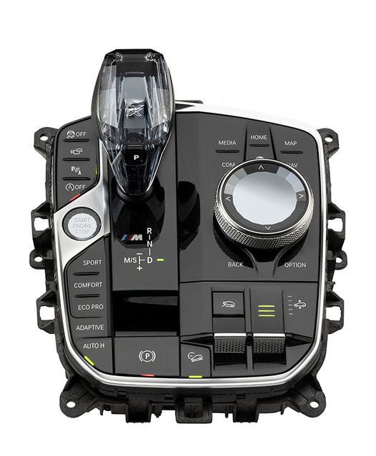 Modular control center center console from Preh for BMW; Source: Preh GmbH 