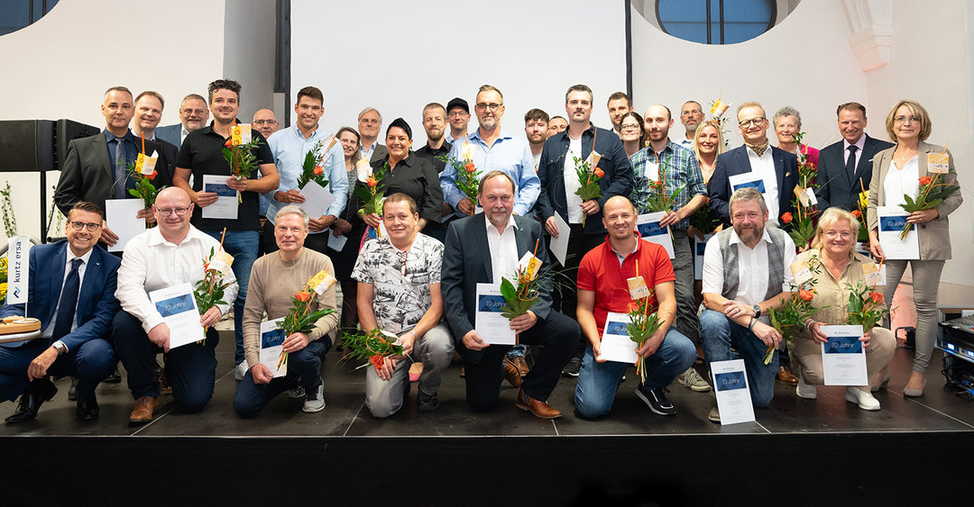 Company anniversaries: 10 years with the company