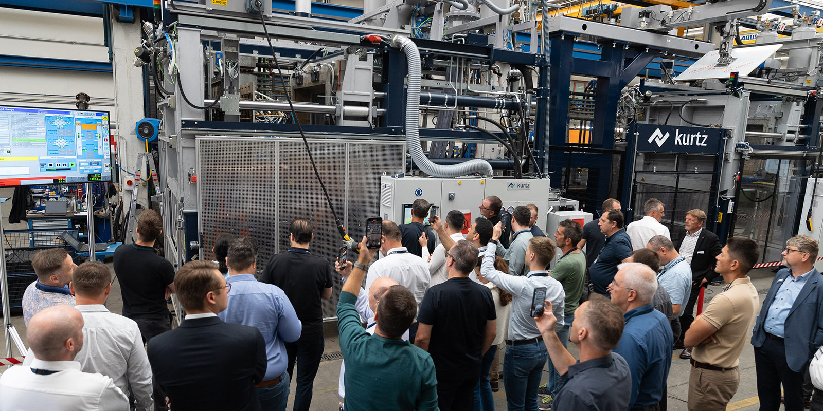 Huge interest in the new Kurtz products presented live