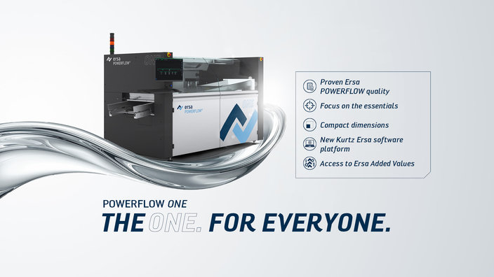 Ersa POWERFLOW ONE - THE ONE. FOR EVERYONE.