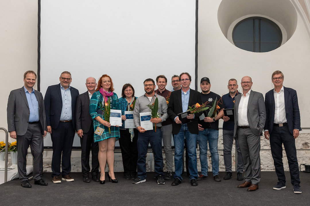 All Kurtz Ersa jubilarians with 15 years of service 