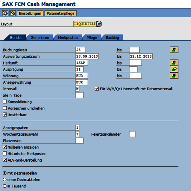 Liquidity planning at Kurtz Ersa is mapped over the SAP ERP system, too 