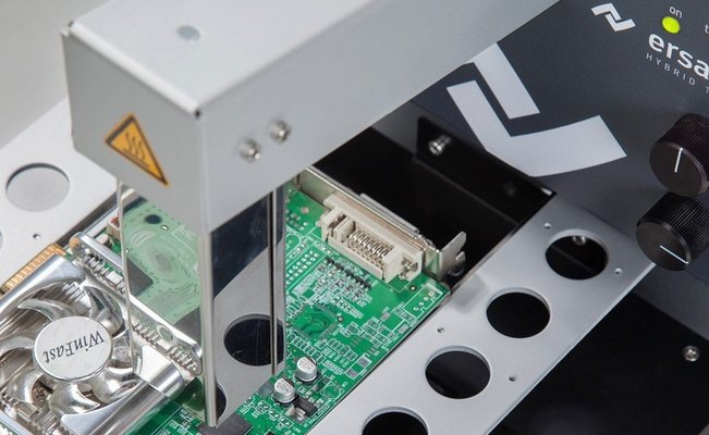 Repair desired - preserve value, minimize waste, avoid electronic scrap with Ersa rework systems