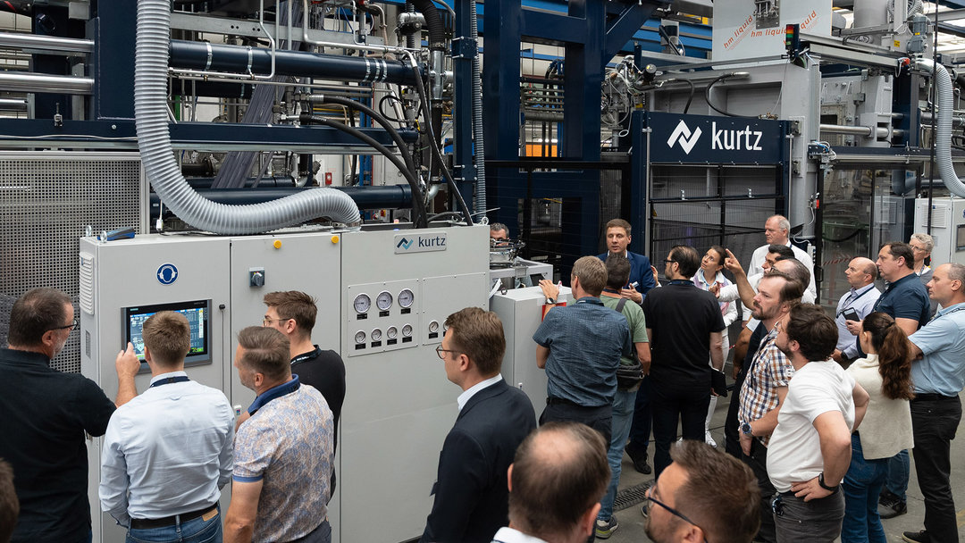 Great interest in Kurtz innovations in live operation