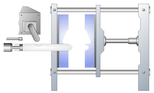 Scheme high-pressure die casting
