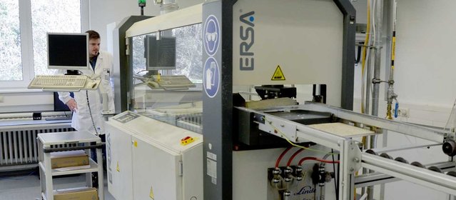 Still in use after more than 25 years for small and very small series: Ersa reflow soldering system