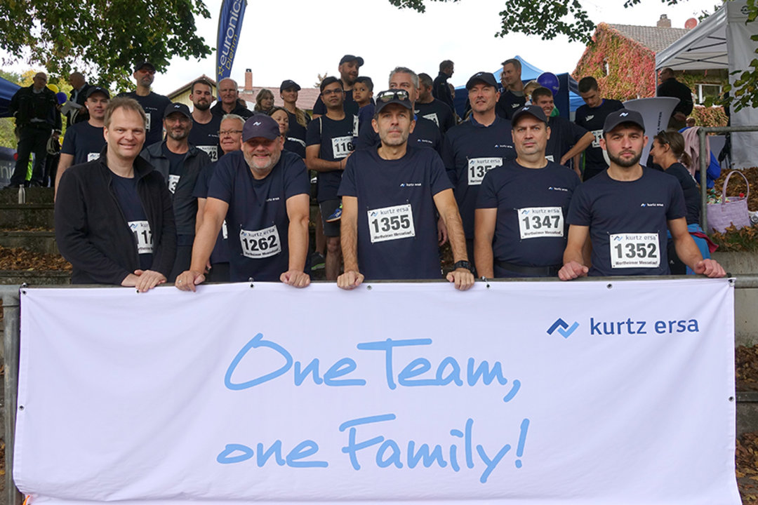 ONE TEAM: Kurtz Ersa at the Wertheim Lauf 2022 ONE TEAM: Kurtz Ersa at the Wertheim Lauf 2022