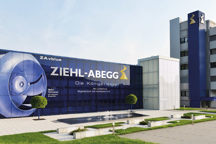 Ziehl-Abegg headquarters in Künzelsau