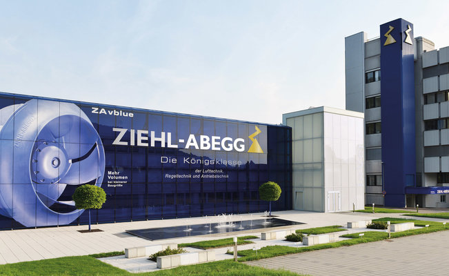 Ziehl-Abegg headquarters in Künzelsau