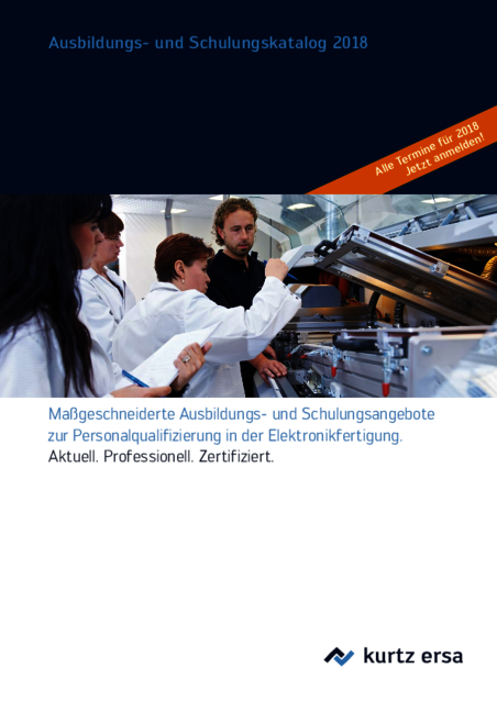 Ersa Training Catalogue 2018