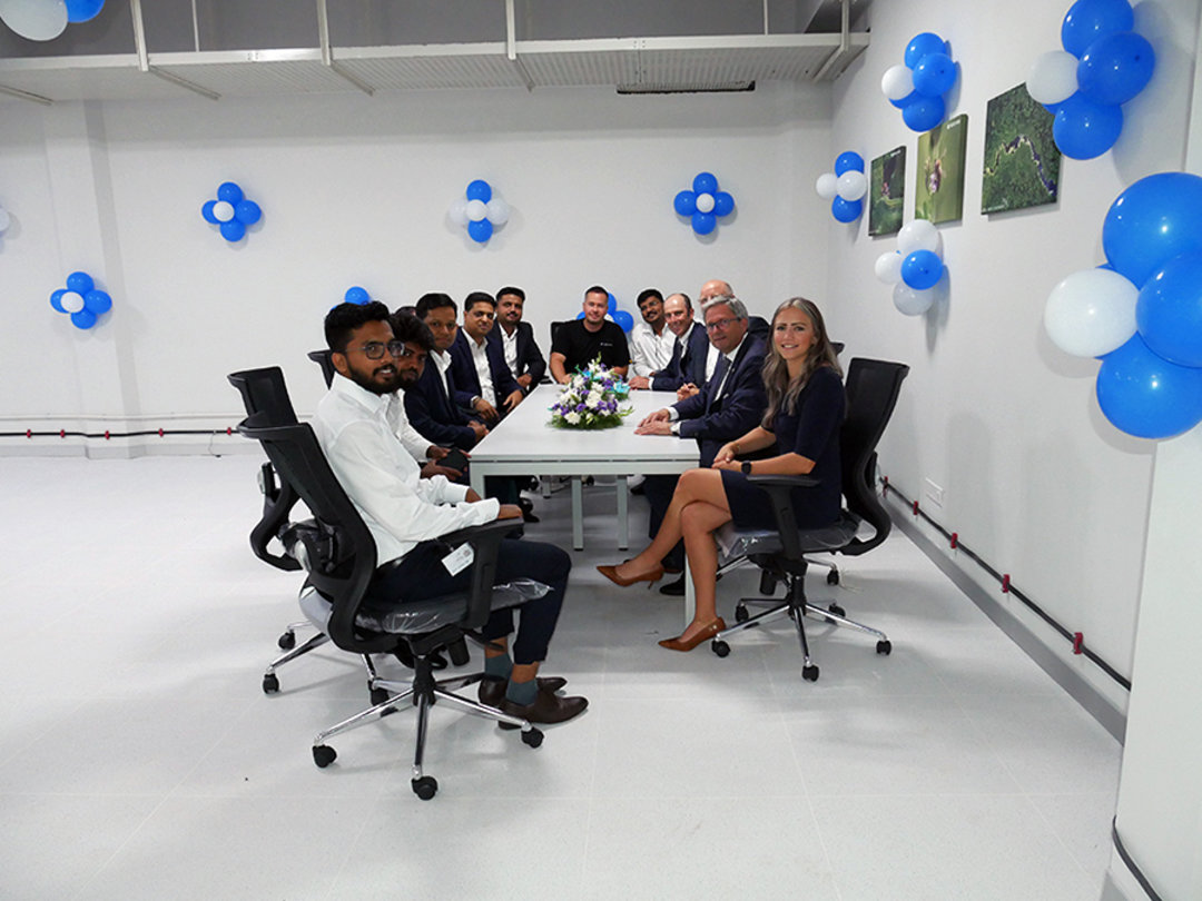 First meeting in the new Kurtz Ersa India office