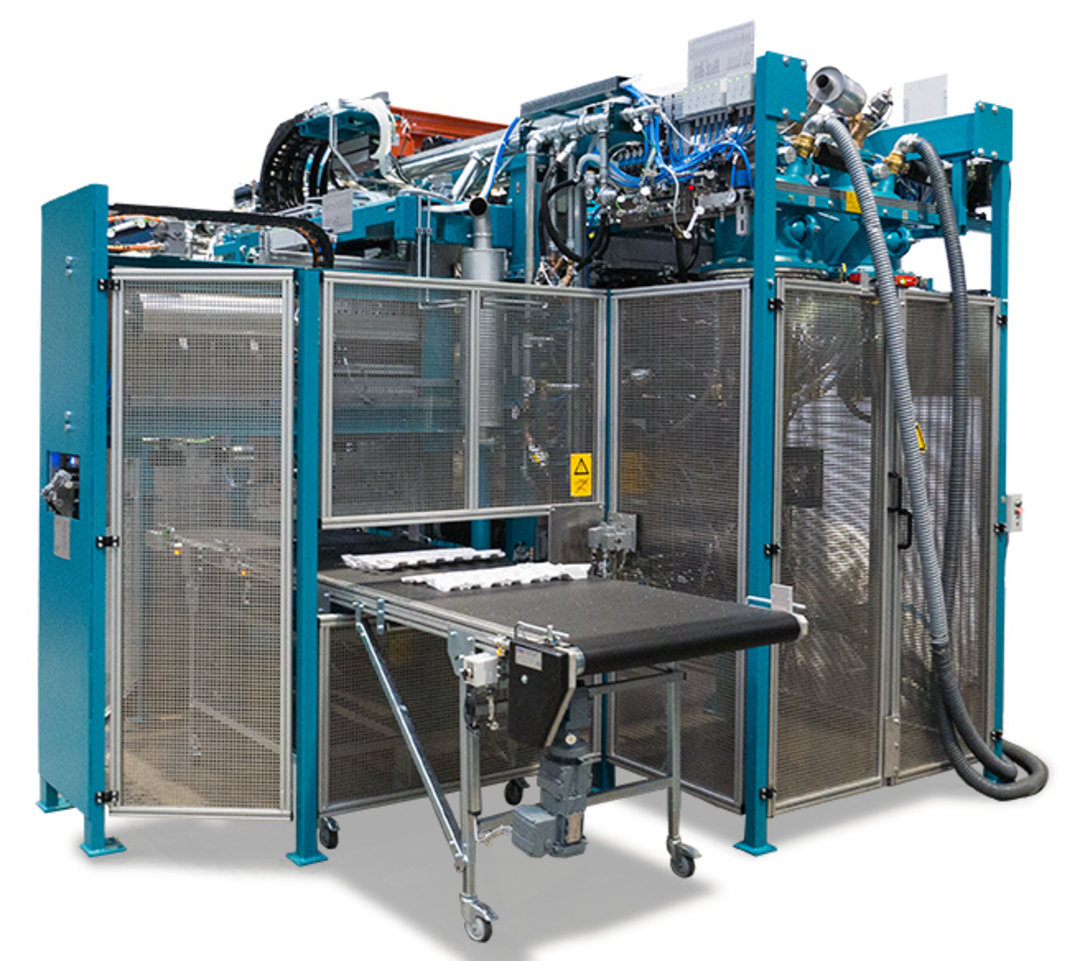 Kurtz shape moulding machine K1210 LF for lost-foam series castings Kurtz shape moulding machine K1210 LF for lost-foam series castings