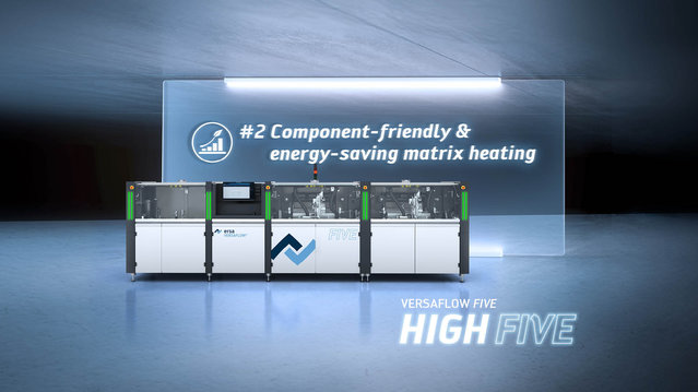 Ersa VERSAFLOW FIVE - redefinition of selective soldering! Ersa VERSAFLOW FIVE - redefinition of selective soldering!
