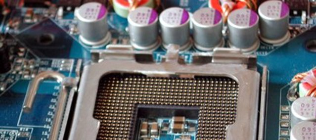 The LGA-775 processor socket represents a complex rework task
