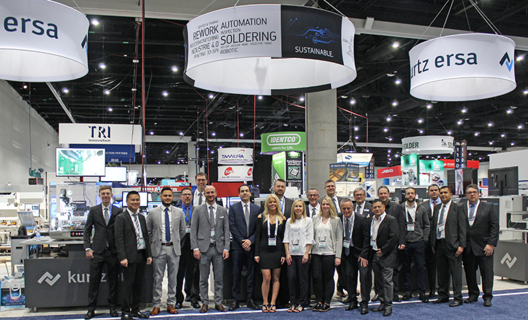 International teamwork: German-American exhibition team for Ersa