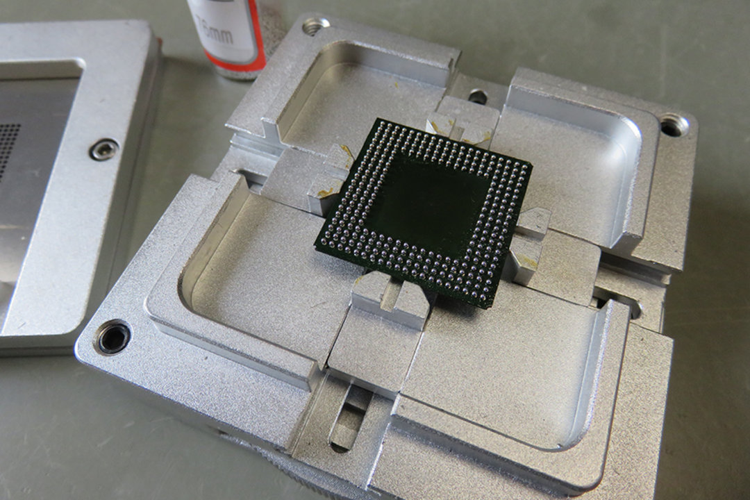 Reballing of the BGA Reballing of the BGA