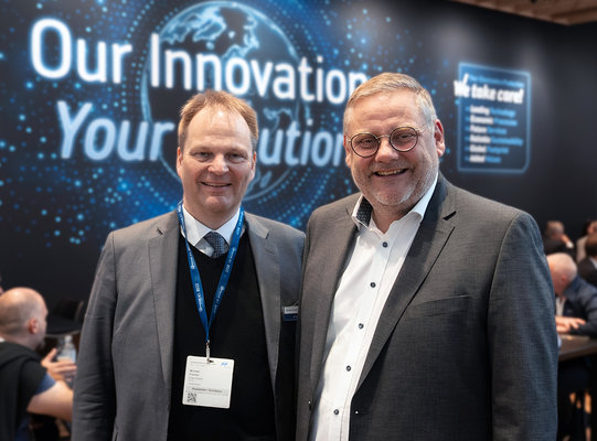 Dr. Michael Fischer und Thomas Mühleck