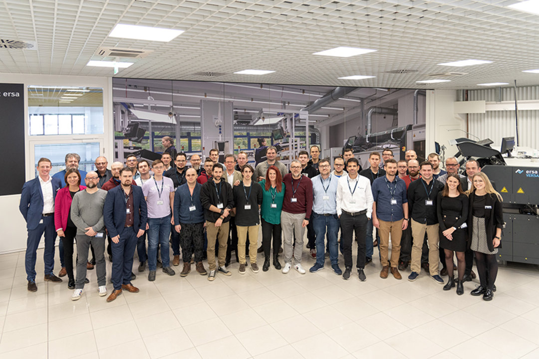 The participants of the second “International Ersa Know-how Seminar Lead-Free Wave and Selective Soldering” on February 12 and 13 in Wertheim