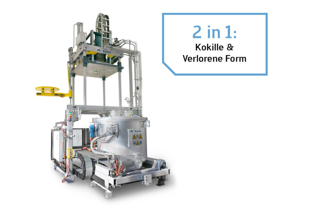 Full flexibility for casting production: Kurtz AL13-13SC - suitable for mold and sand core package