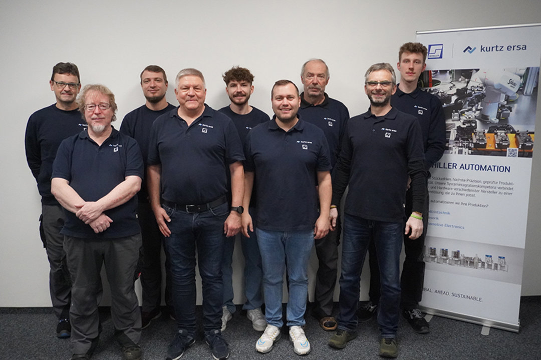 The SCHILLER AUTOMATION service team The SCHILLER AUTOMATION service team