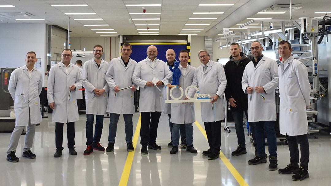 Official handover of the Ersa POWERFLOW PRO wave soldering system extended with automation solutions at Festo Bulgaria´s Sofia site
