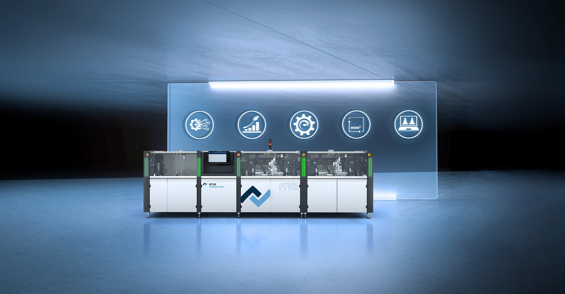 Ersa VERSAFLOW FIVE - redefinition of selective soldering!