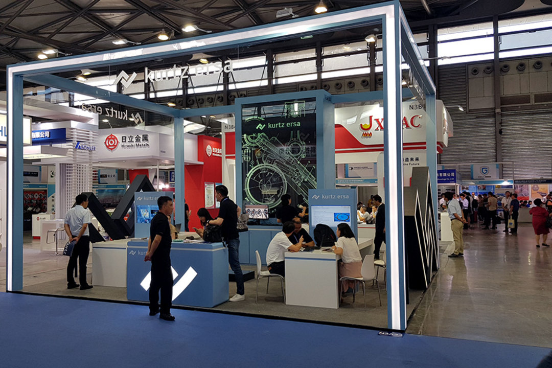 Kurtz Foundry Machines booth at CHINA DIECASTING 2018
