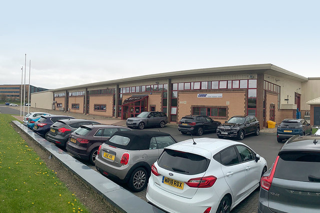 Standort der Connor Solutions Ltd. in Houghton le Spring in England Standort der Connor Solutions Ltd. in Houghton le Spring in England
