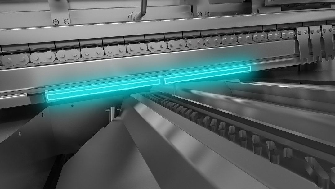 Ersa POWERFLOW FIVE wave soldering system - automatic solder wave height