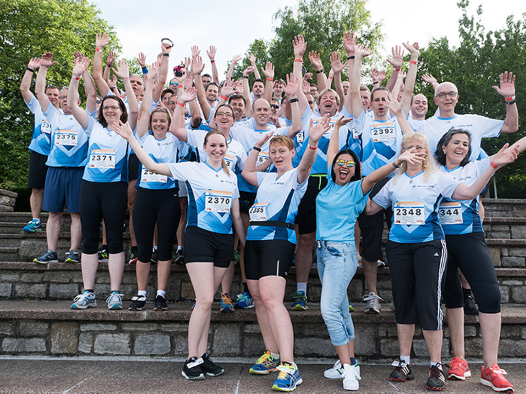 Kurtz Ersa - top employer at sports event WÜ2RUN