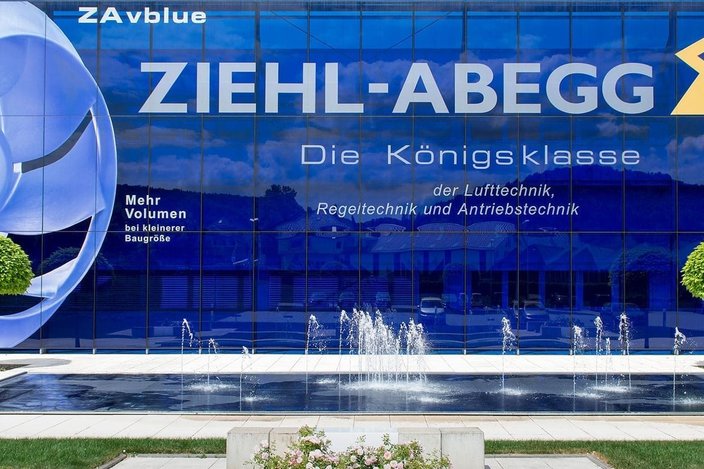 Ziehl-Abegg: Even more power for the premier class with Ersa support