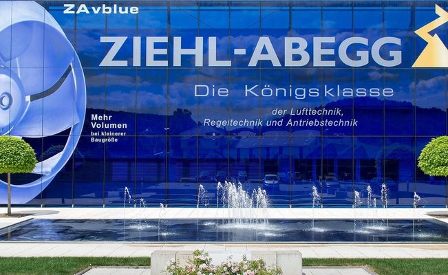 Ziehl-Abegg: Even more power for the premier class with Ersa support