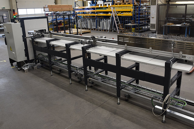 Transport route length individually configurable