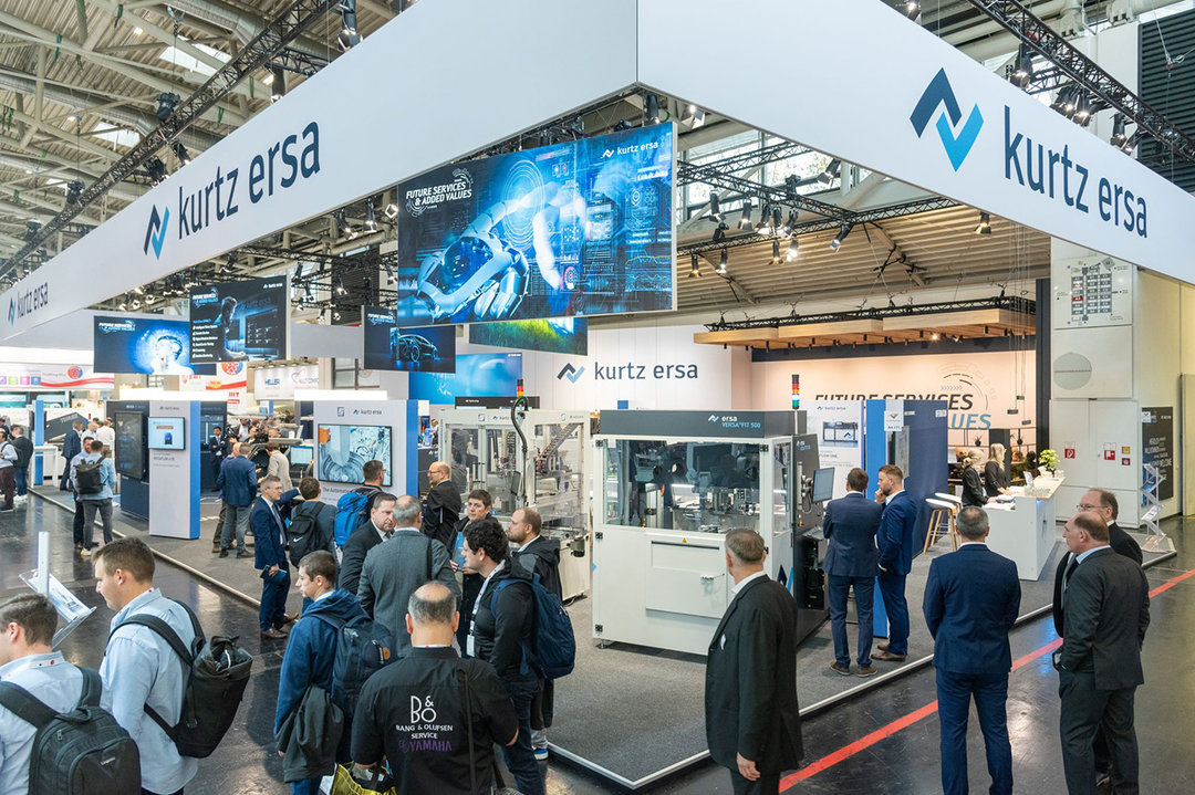 Trends and innovative solutions in electronics production - Ersa presented its product portfolio on around 600 m² as a combination of LIVE exhibits and interactive digital media Trends and innovative solutions in electronics production - Ersa presented its product portfolio on around 600 m² as a combination of LIVE exhibits and interactive digital media