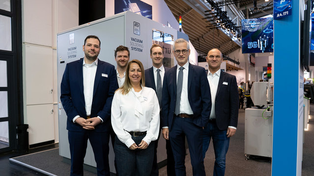 Ready for Productronica: the trade fair team of Kurtz Ersa Semicon GmbH