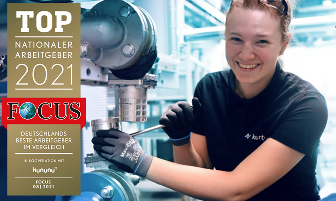 Top ranking for Kurtz Ersa: 6th place in the category "Mechanical and Plant Engineering" at the FOCUS ranking