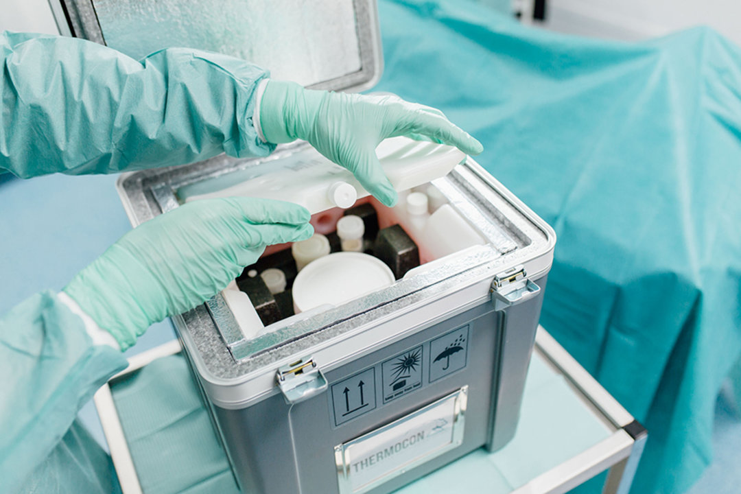 Highly innovative packaging made of EPP for the transport of highly sensitive goods such as vaccines or living cells Highly innovative packaging made of EPP for the transport of highly sensitive goods such as vaccines or living cells