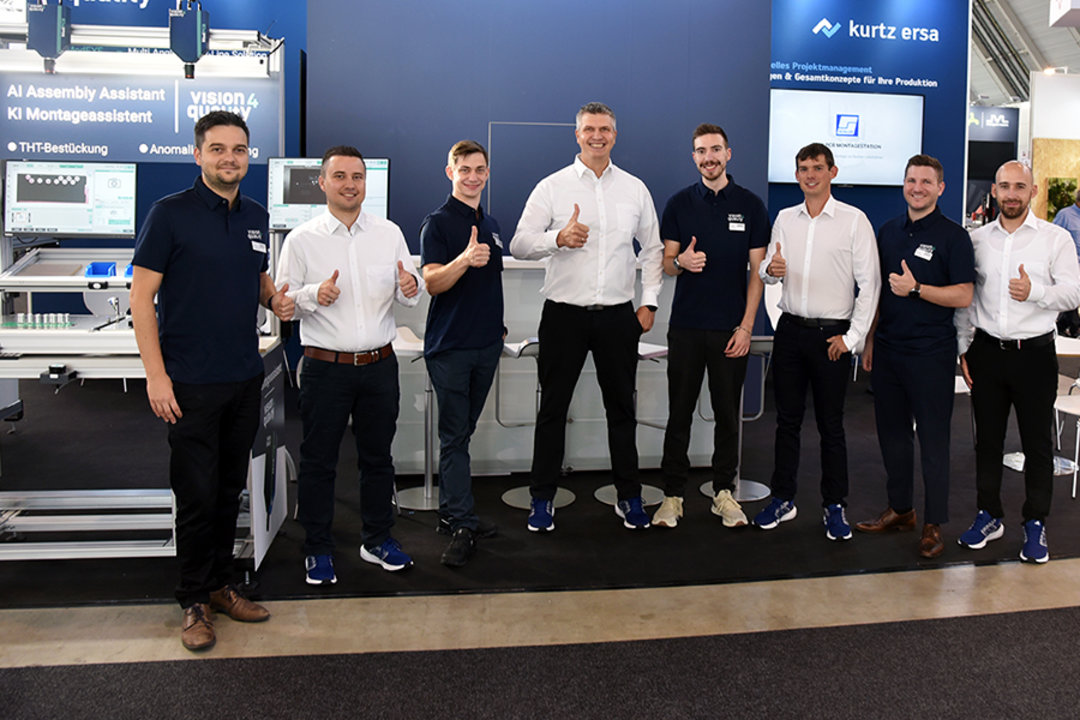 Gathered on one stand: Kurtz Ersa Automation with partner Vision4Quality 